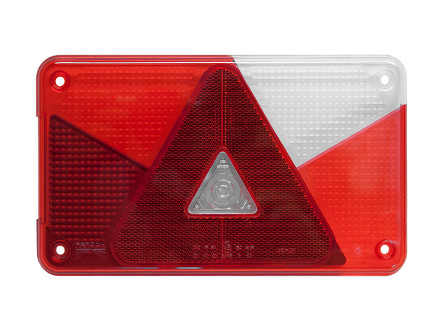 Spare lens rear light Aspöck Multipoint 5 Right 238x140x55