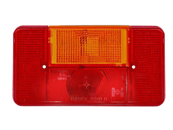 Spare lens rear light Radex Left 190x100x20 for 3010301