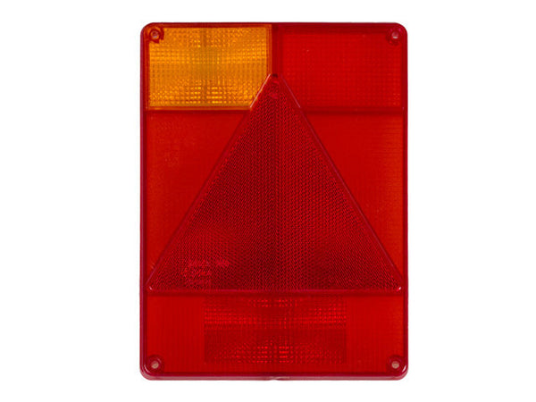 Spare lens rear light Radex Left 220x160x16 for 3010304