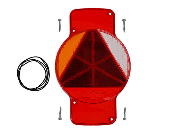 Spare lens rear light Humbaur Left 245x160x60