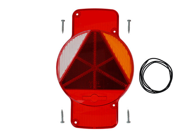 Spare lens rear light Humbaur Right 245x160x60