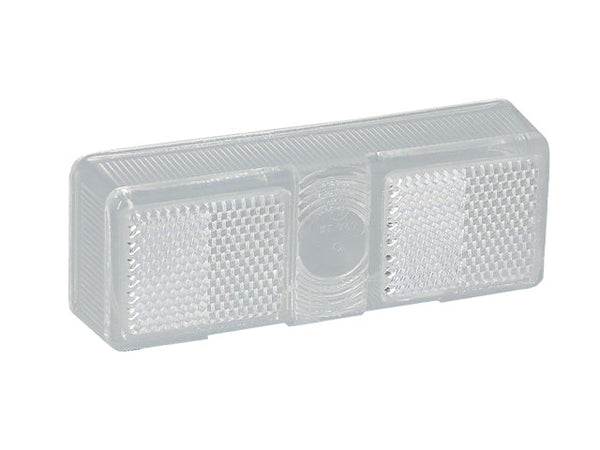 Spare lens position light Aspöck/Sim/Talmu 110x41x28 white reflector for 3150001