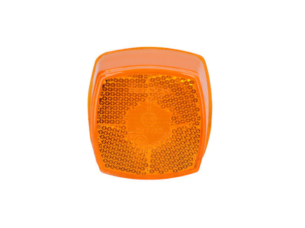 Spare lens side marker light Aspöck/Saw/Hella 62x62x45 reflector