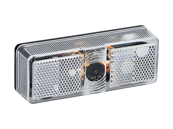 Position light Aspöck/SIM/Talmu White 110x41x28