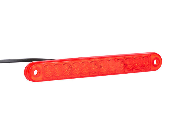 Position light LED Valeryd Red 225x28x12
