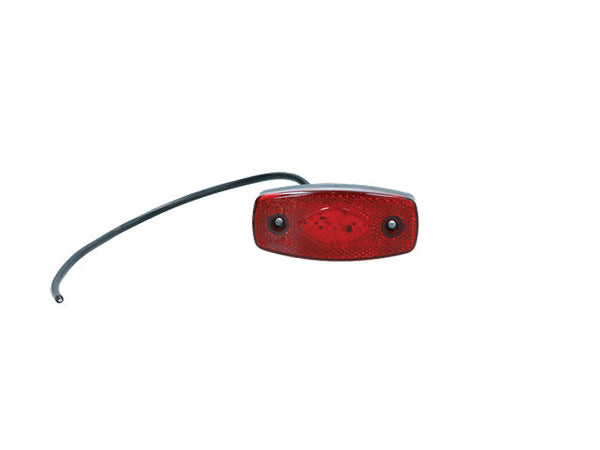 Position light LED Ajba Red 103x45x30 0.3 m cable