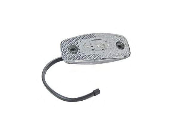 Position light LED Ajba White 103x45x30 0.5 m cable