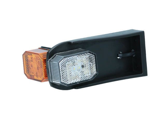 Combination lamp LED Aspöck Flexipoint White/Amber 150x67x118