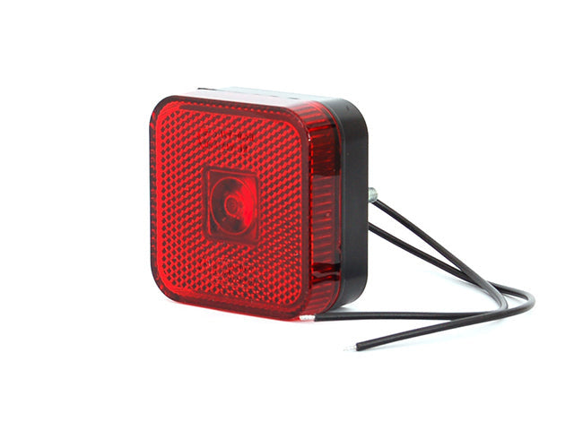 Position light LED WAS 65×65×28 red 3155010