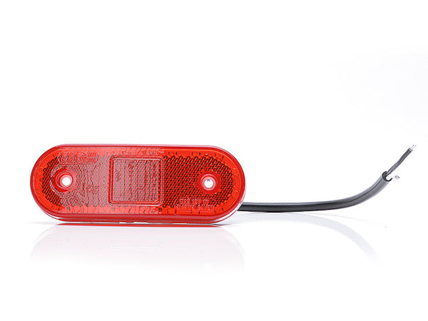 LED Position light WAŚ 114x63x40 red, 0,22 m Cable