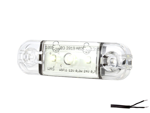 Position light LED WAS 83.8×24.2×10.4 white 3155050
