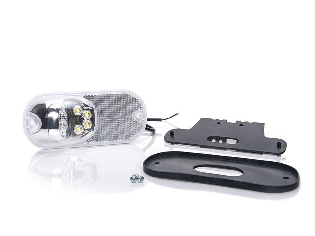 LED Position light WAŚ 159,2x73,3x36,4 white, 0,5 m Cable