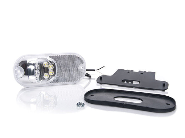 LED Position light WAŚ 159,2x73,3x36,4 white, 0,5 m Cable