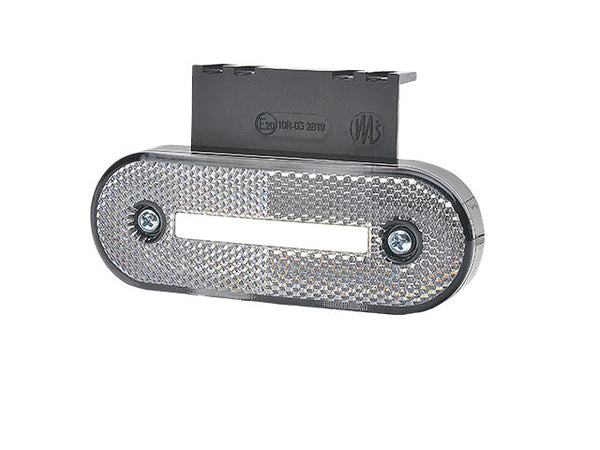 LED Position light WAŚ 115,3x41,3x20 white, 0,22 m Cable