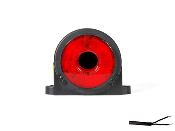 LED Position light WAŚ 89x60x78 red, 0,2 m Cable