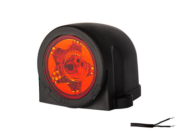 Position light LED WAS 60.5×81.4×77.7 mm red