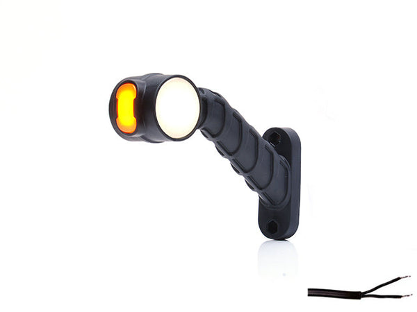 Marker light LED WAS Right 189×140×55 yellow/white/Röd