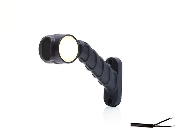 Marker light LED WAS Right 189×140×55 white/Röd