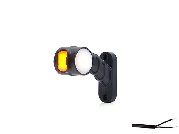 Marker light LED WAS Right 134×108×55 yellow/white/Röd
