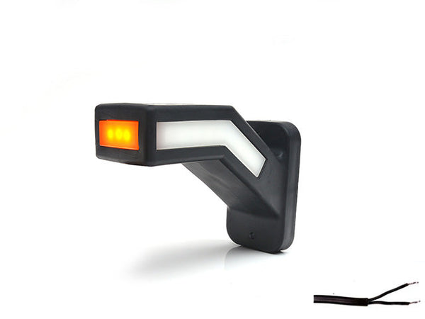 Marker light LED WAS Right 146.1×110.6×58 yellow/white/Röd
