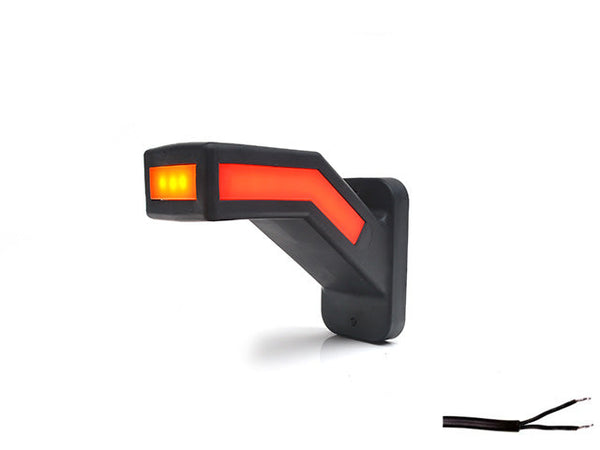 Marker light LED WAS Left 146.1×110.6×58 yellow/white/Röd
