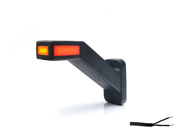Marker light LED WAS Left 184.9×145.2×58 yellow/white/Röd