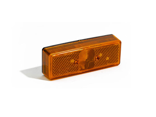 Side marker light Radex 112x41x24mm yellow