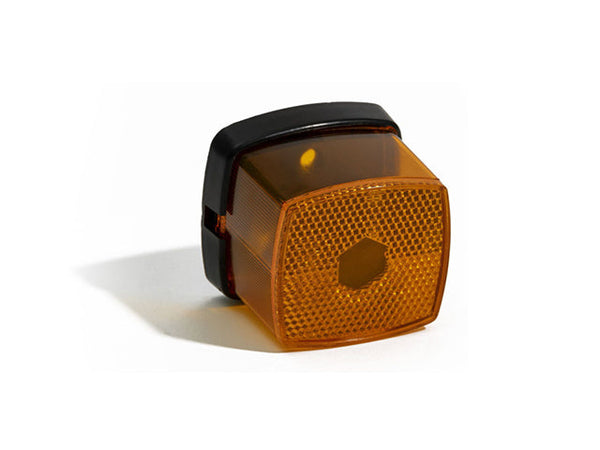 Side marker light Radex 62x66x45mm yellow
