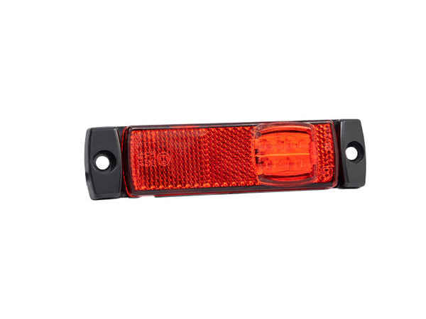 Position light LED Valeryd Red 130x32x14.5 vertical/horizontal