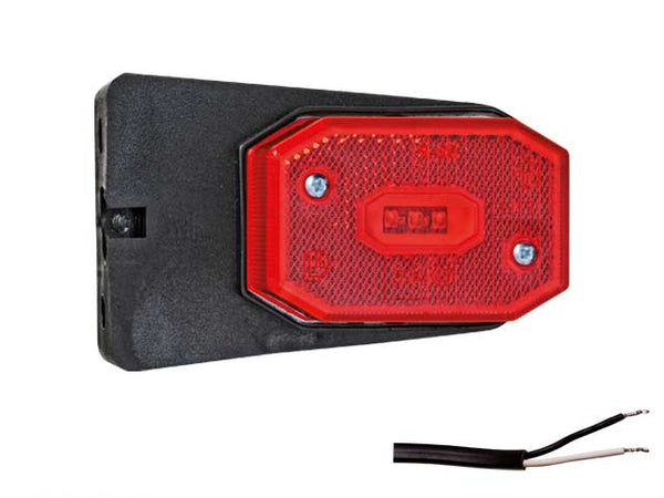 Position light LED Valeryd Red 100x63.3x53.2