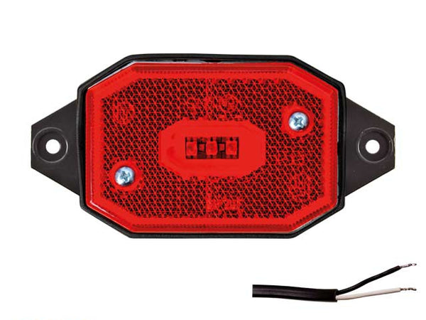 Position light LED Valeryd Red 96x42x33