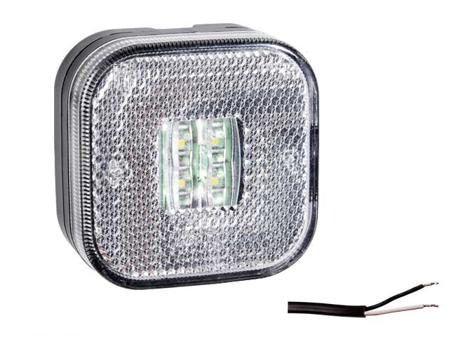 Position light LED Valeryd White 62x62x27