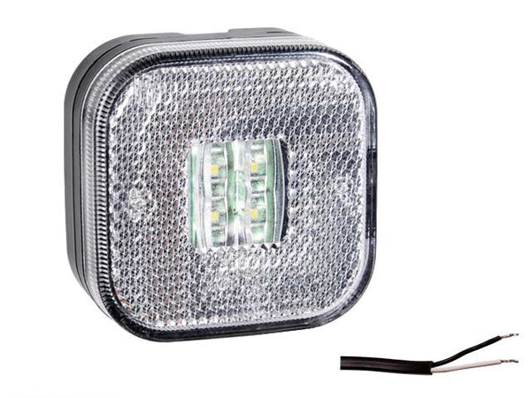 Position light LED Valeryd White 62x62x27