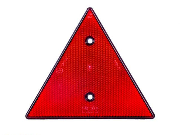 Triangular reflector Valeryd red 155x136 mm