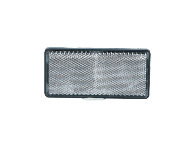 Rectangular reflector Radex white 103x51 mm