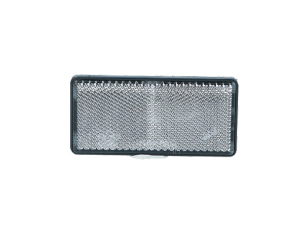 Rectangular reflector Radex white 103x51 mm