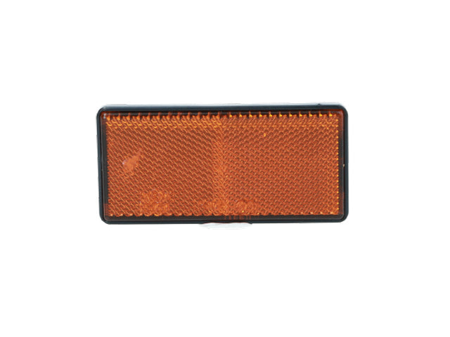 Rectangular reflector Radex orange 103x51 mm