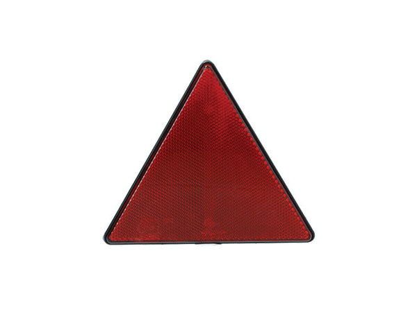 Triangular reflector Radex red 160x140 mm