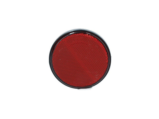 Round reflector Radex red Ø80 mm