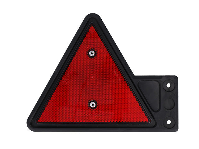 Triangular reflector Valeryd Left red 155x136 mm