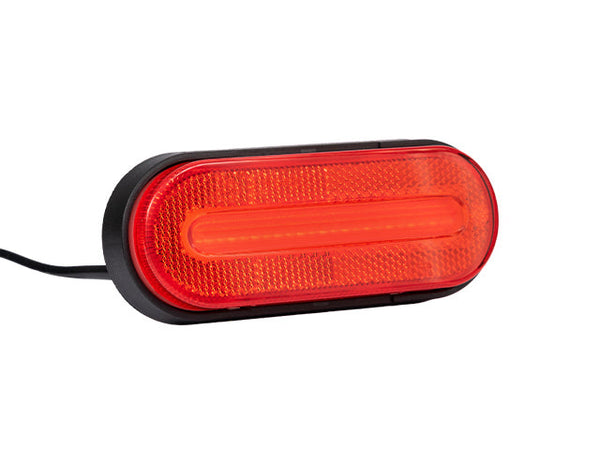 Position light LED Valeryd Red 126x51x26