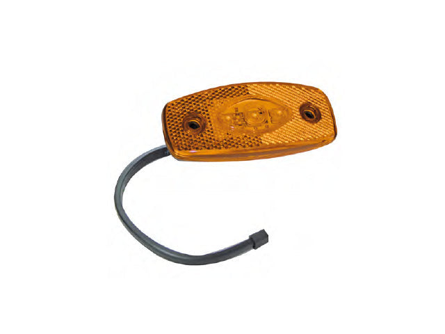Side marker light LED Ajba Orange 103x45x30 0.5 m