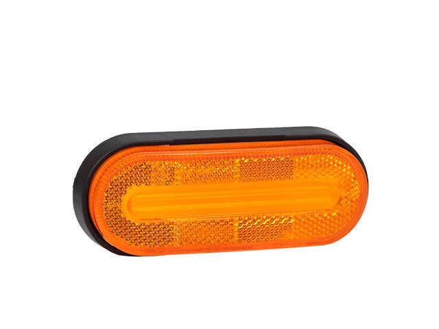 Side marker light LED Valeryd Yellow 126x51x26 ADR