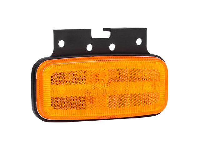 Side marker light LED Valeryd yellow 123x80x38 with indicator