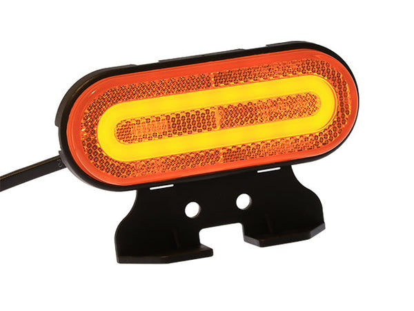 Side marker light LED Valeryd Yellow 121.2x78.7x22.3