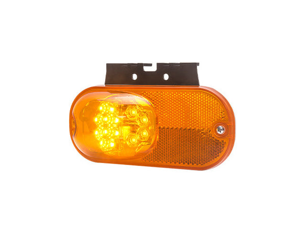 LED Side marking light WAŚ R/L 159,2x73.7x36,4 yellow 500mm Cable