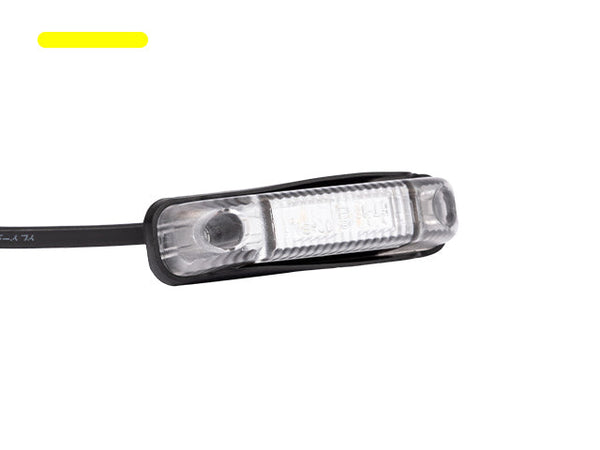 Side marker light LED Valeryd yellow 80x18x23