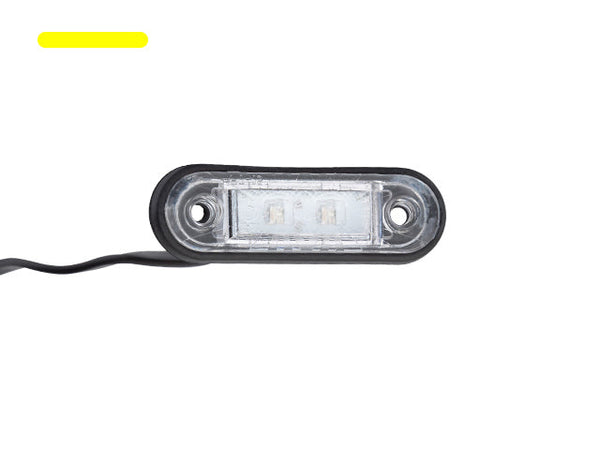 Side marker light LED Valeryd yellow 78x22x18