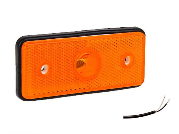Side marker light LED Valeryd yellow 110x45x17.5