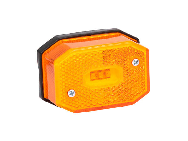 Side marker light LED Valeryd Yellow 65x42x30